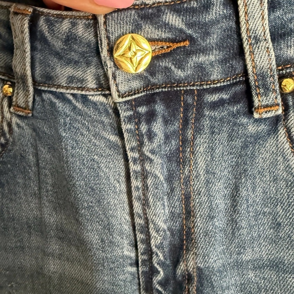 Classic  Louis Vuitton Blue Denim Jeans made in Italy 🇮🇹 size 27